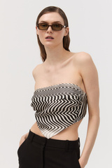 strapless top MIA