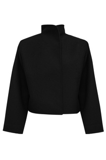 Noah Jacket in Black Wool